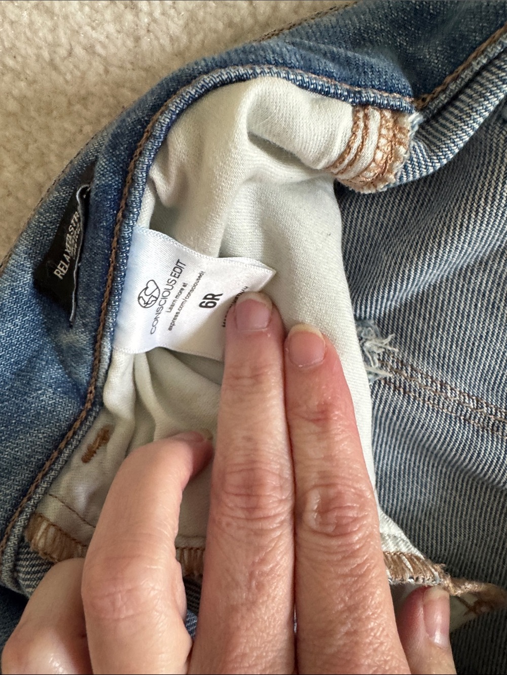 Express Relaxed Straight Leg Carpenter Jeans - Picture 2 of 4